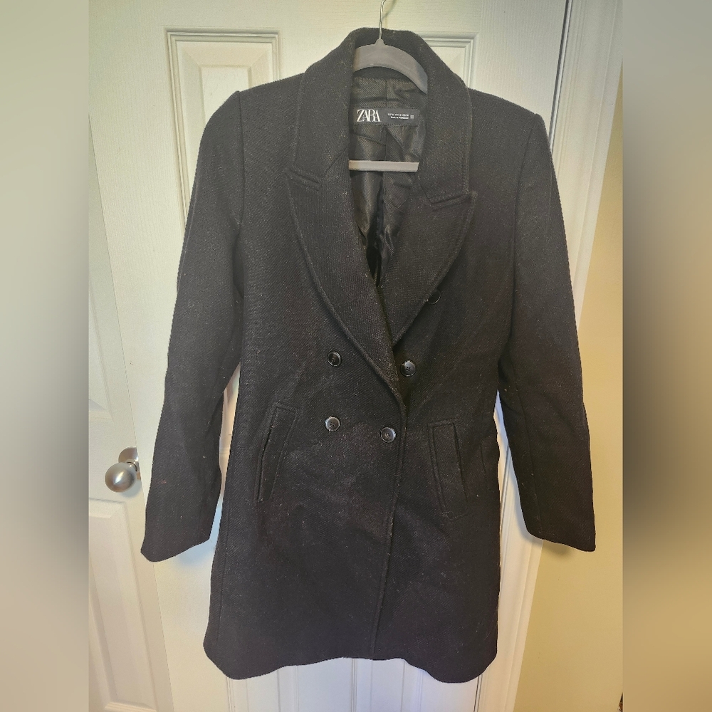 Zara Black Coat